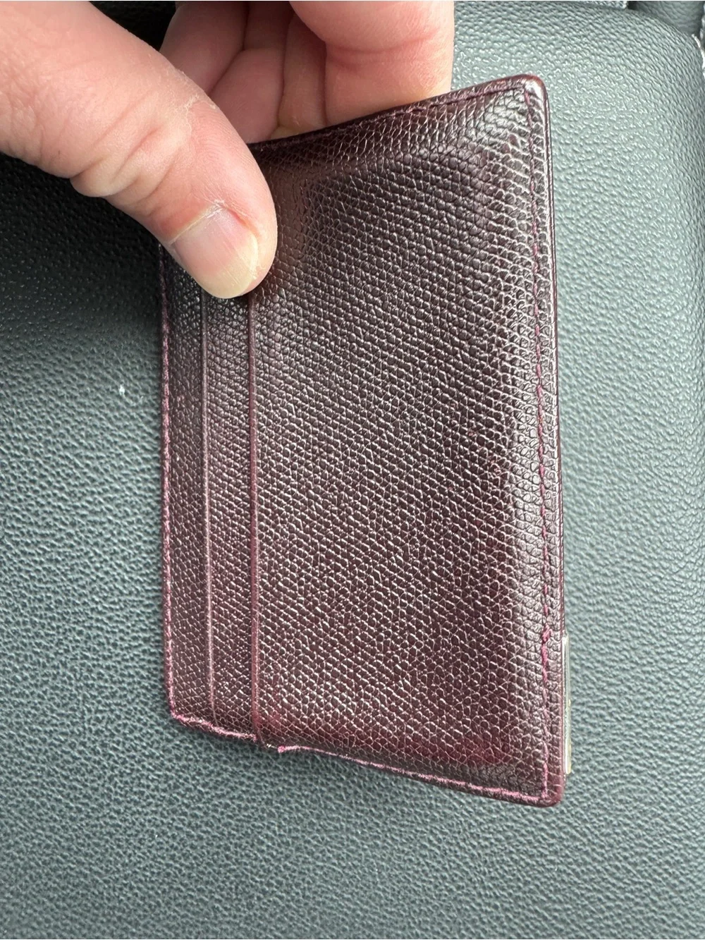 Coach Leather Card Case